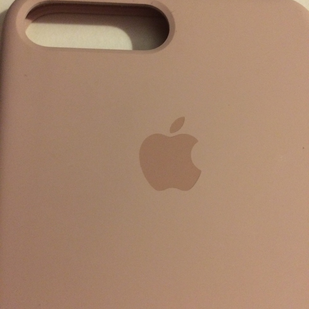 Pale pink silicone Apple cover iPhone 6+, 7+, 8+ - Picture 2 of 5